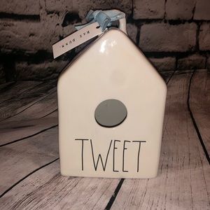 NWT Rae Dunn “Tweet” Birdhouse